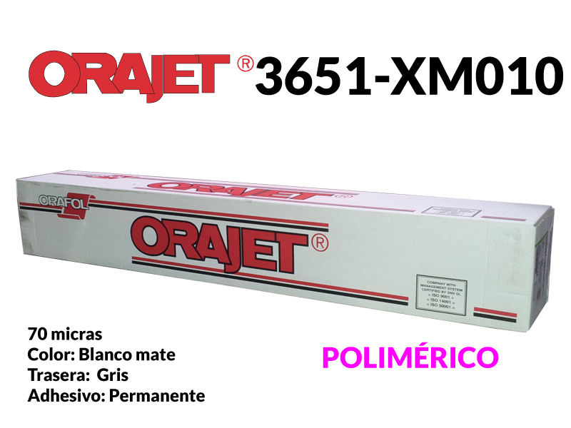 ORAJET 3651M-010 B/M T/G 1,52X50 70 MIC. PERM