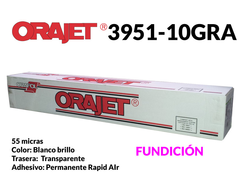 ORAJET 3951-010GRA BL. 1,52X50 55 MIC.