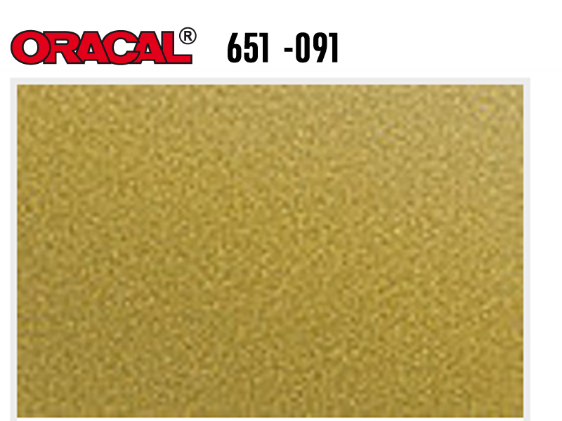 VINILO ORACAL 651G-091 ORO ROLLO 1,26X50M