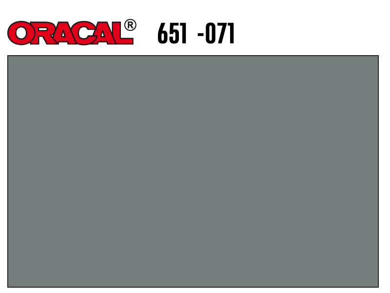 VINILO ORACAL 651G-071 GR. BR. ROLLO 1,26X50M