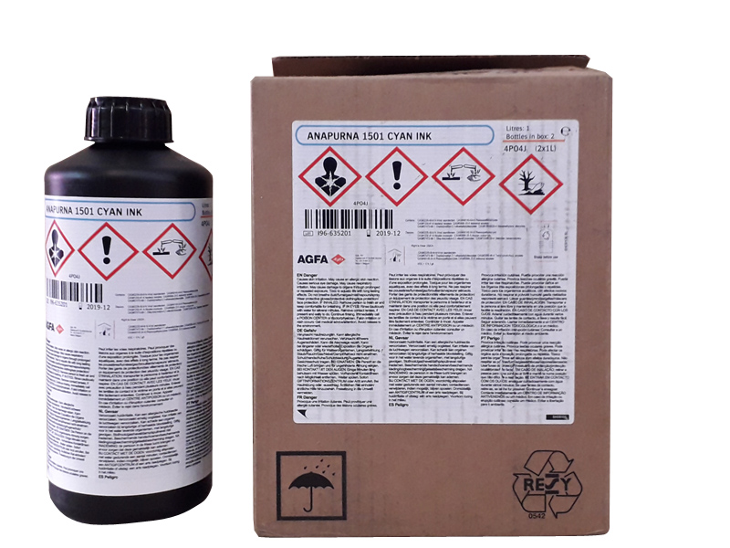 TINTA ANAPURNA 1501 CIAN INK 2X1 L. 4PO4J
