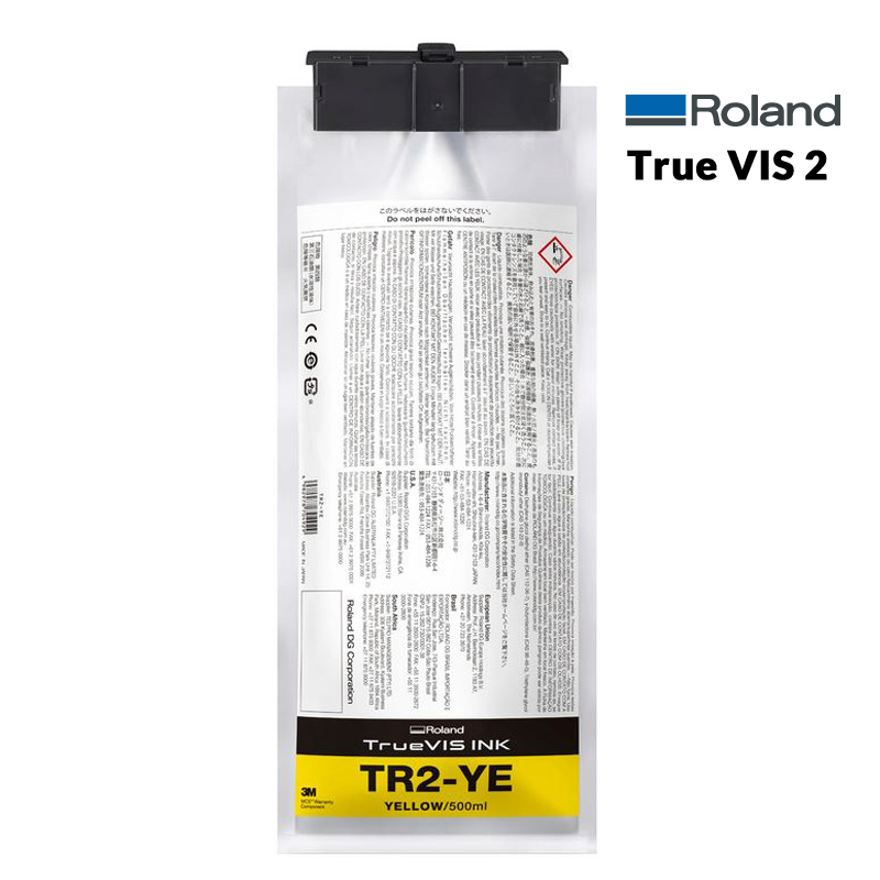 TINTA ROLAND TRUEVIS 2 AMARILLO 500 CC TR2-YE