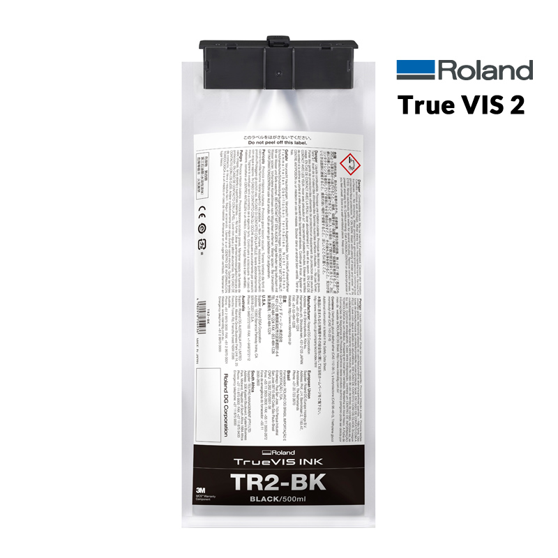 TINTA ROLAND TRUEVIS 2 NEGRO 500 CC TR2-BK