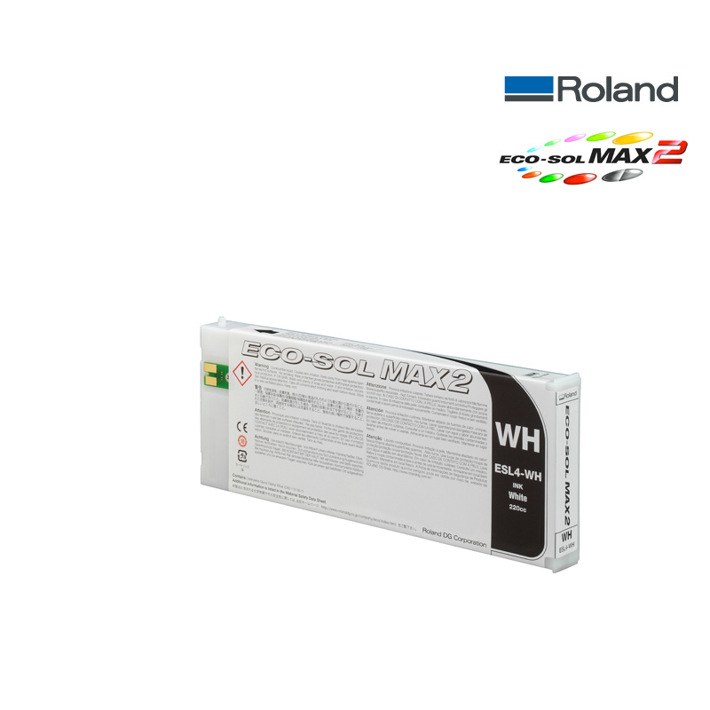 CARTUCHO TINTA ROLAND ECO-SOL MAX-2 220ML. ESL4-WH