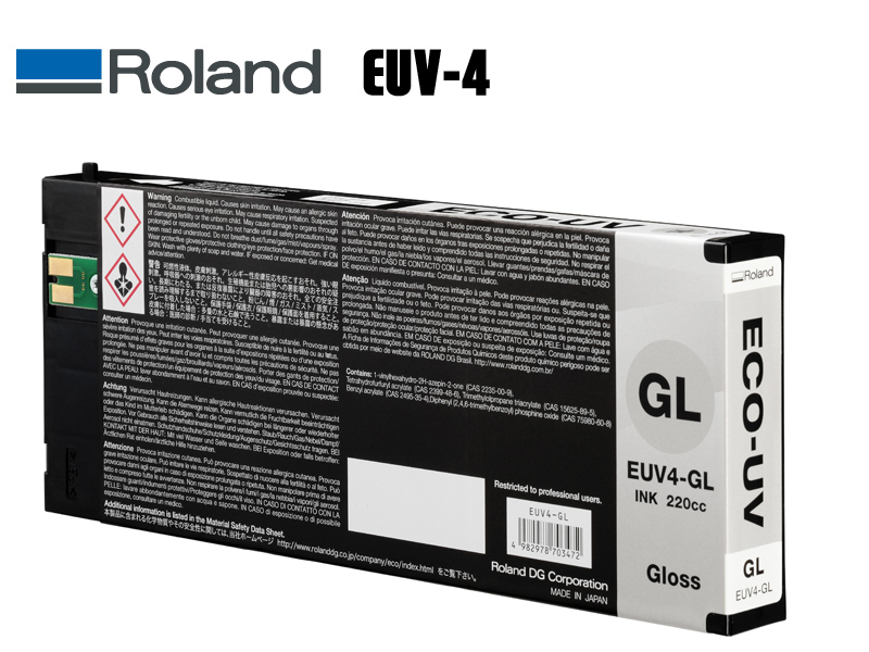 CARTUCHO TINTA ROLAND ECO-UV 220ML EUV4-GL