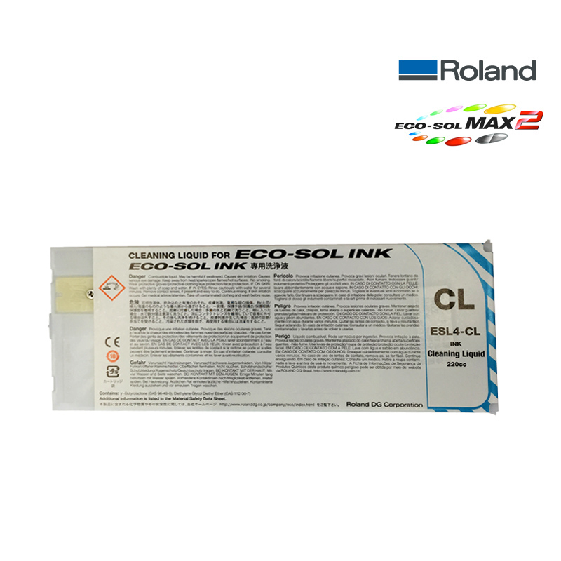 CARTUCHO TINTA ROLAND ECO-SOL MAX-2 220ML. ESL4-CL2