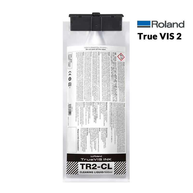 TINTA ROLAND TRUEVIS 2 LÍQUIDO LIMPIADOR 500 CC TR2-CL2