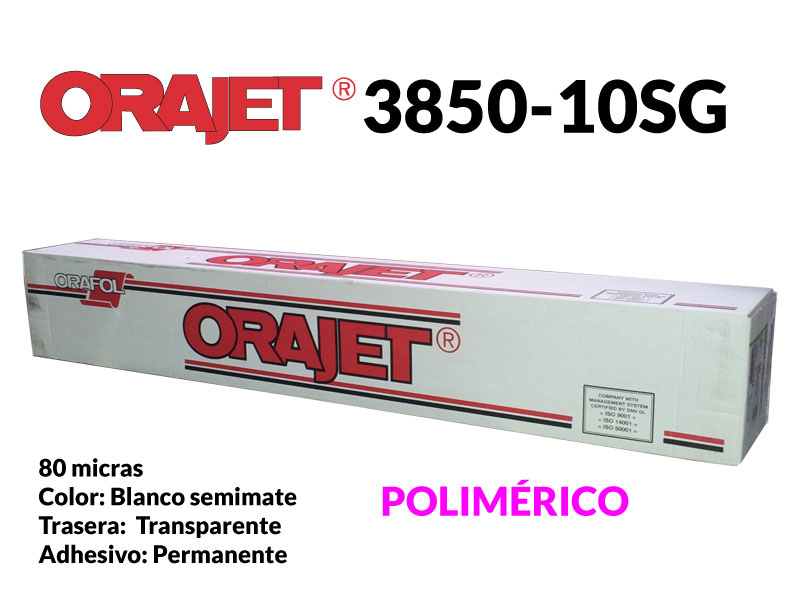 ORAJET 3850-010 TRASLUC. 1,370X50 M.