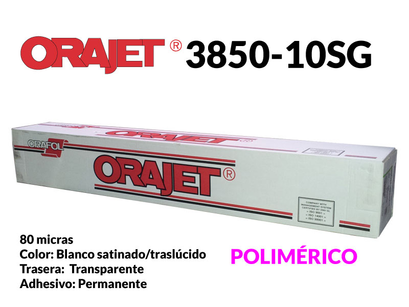 ORAJET 3850-010 TRASLUC. 1,520X50 M.