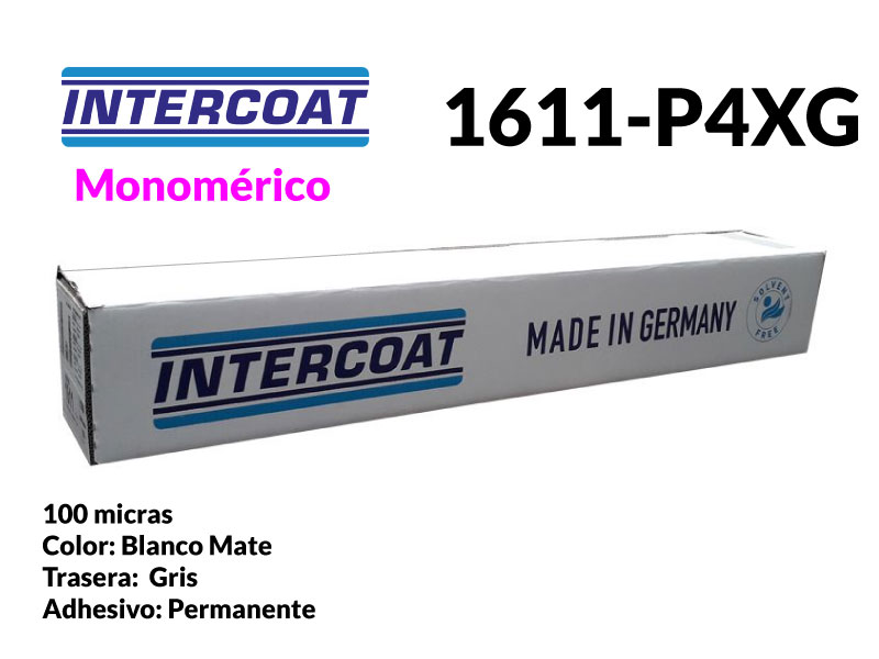 PVC INTERCOAT 1611 BL/MT 1,372X50 95 MIC. PERM H14 P4-XG MATE