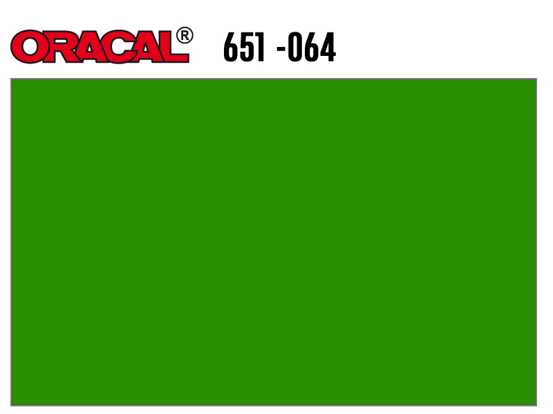 VINILO ORACAL 651G-064 VE. BR. ROLLO 1,26X50M