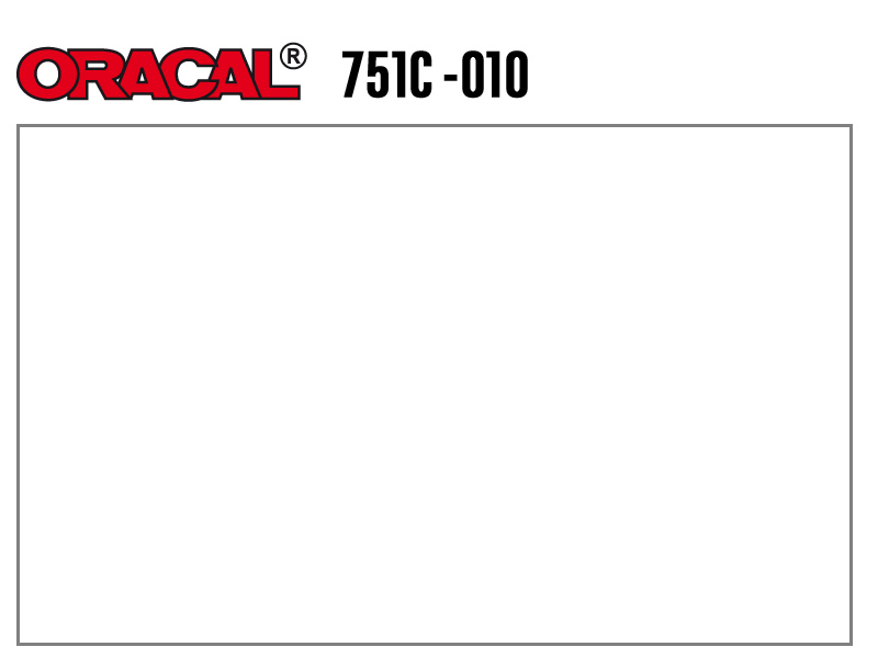 VINILO ORACAL 751C-G010 BR. ROLLO 1,26X50M