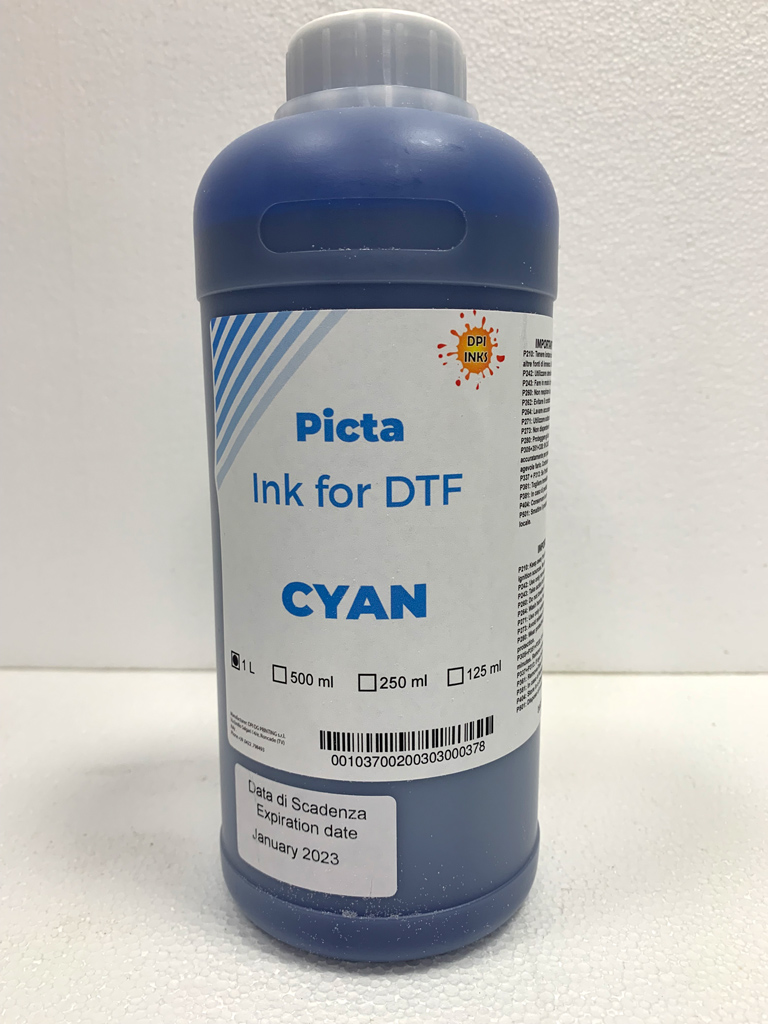 TINTA DTF-300 FAST CIAN 1 LITRO