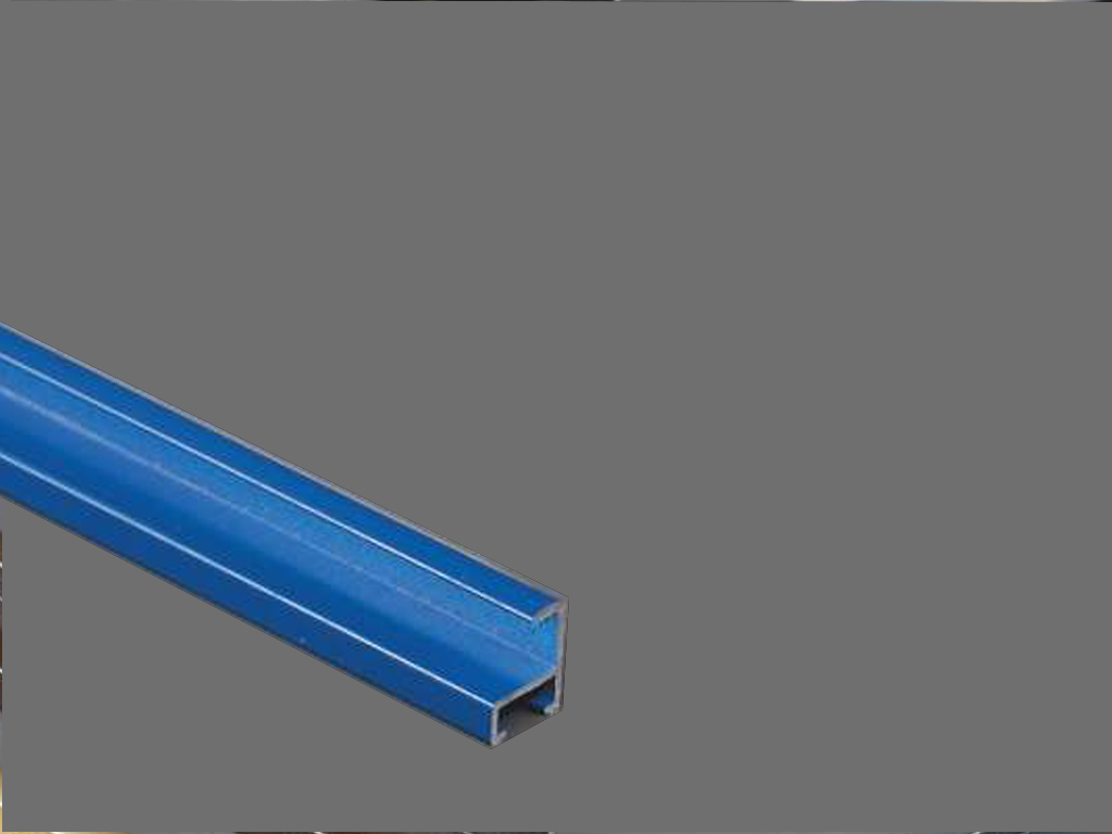 PERFIL ENMARCADO ESTANDAR 10MM  AZUL BRILLO 3 M (paq. 10 ud.)