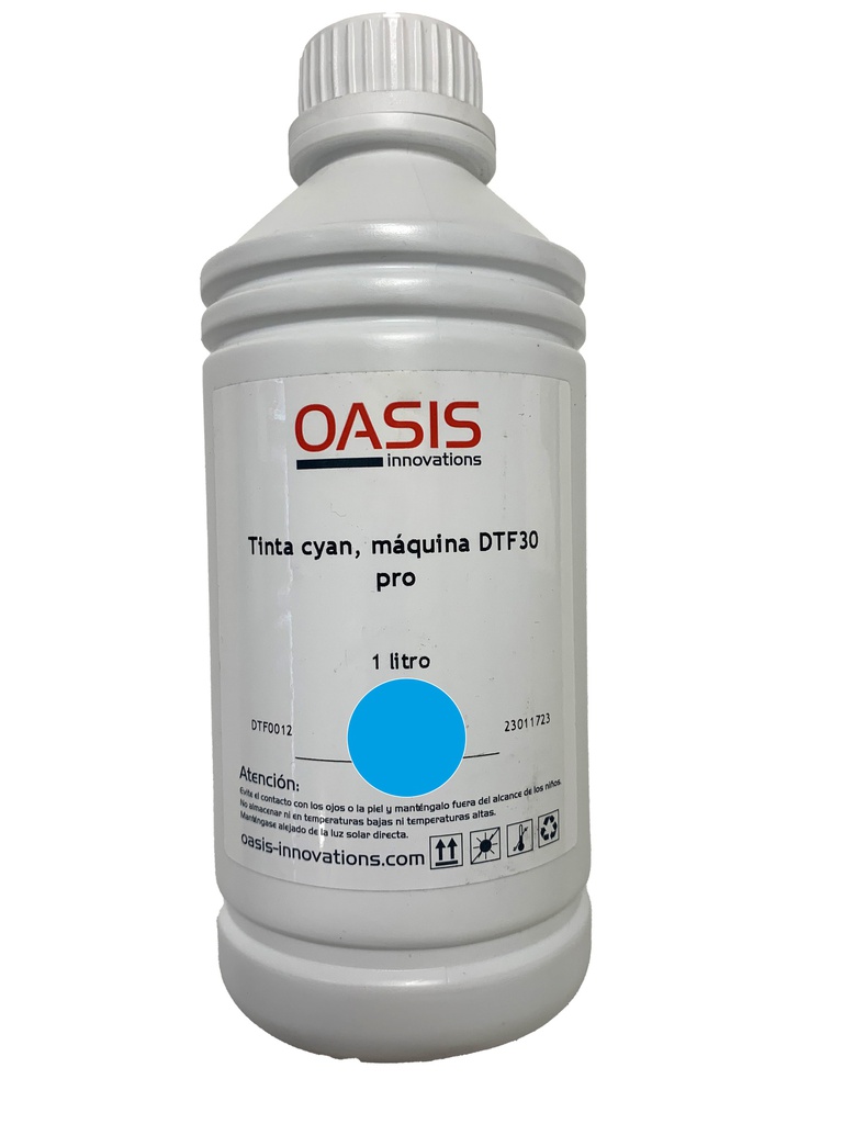 TINTA OASIS DTF30 PRO CIAN 1 LITRO