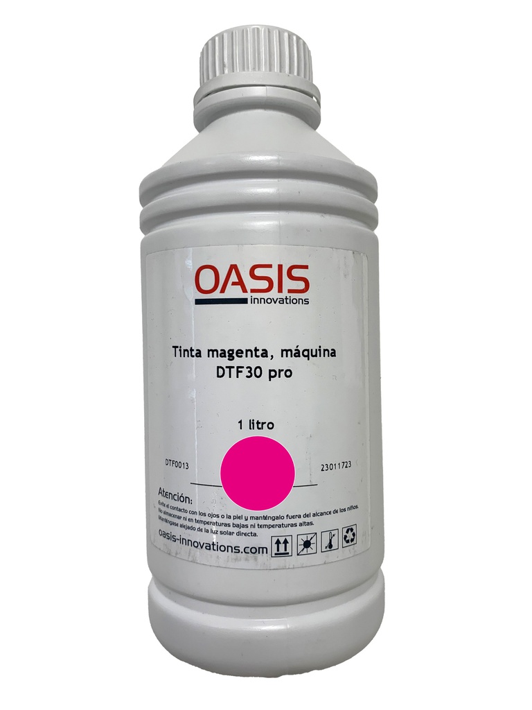 TINTA OASIS DTF30 PRO MAGENTA 1 LITRO