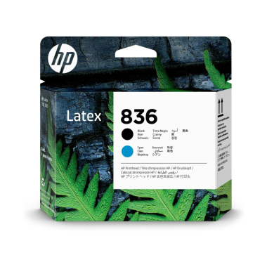 HP 836 BLACK/CYAN LATEX PRINTHEAD 4UV95A