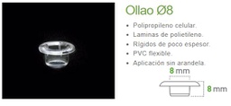 [700000200005] OLLAOS 1000UDS TERMO.TRANSPARENTE 8 RE.POP08M000