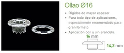 [700000200001] OLLAOS TERMICOS 16 MM (500UDS) TRANSPARENTES POP16I000